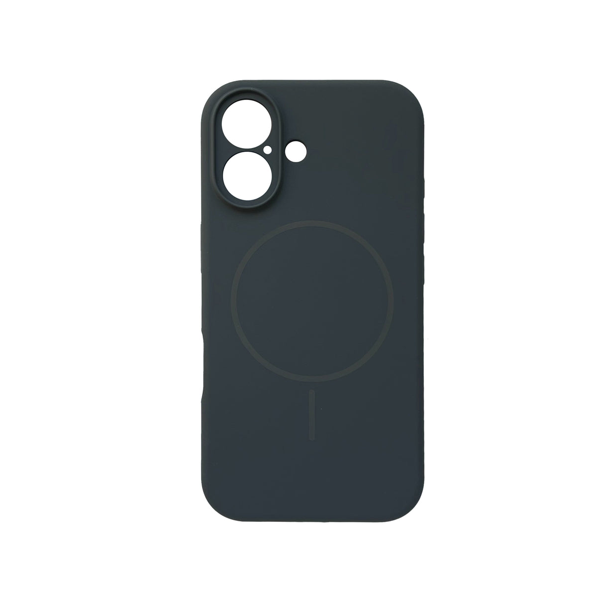 Apple iPhone 16 Plus Hoesje - Grijs - Liquid Siliconen MagSafe Back Cover