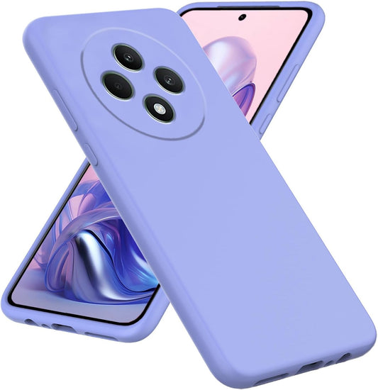 Oppo Reno 12 F Hoesje - Paars - Siliconen Back Cover