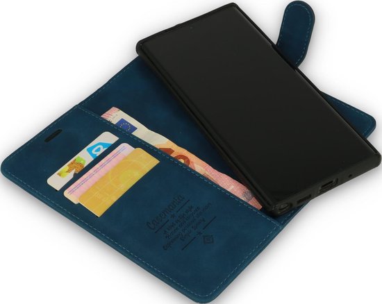 Samsung Galaxy A42 5G Hoesje - Navy Blue - 2 in 1 Bookcase