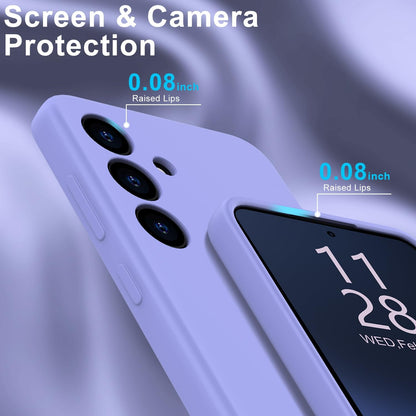 Samsung Galaxy S25 Plus Case - Purple - Liquid Silicone Back Cover