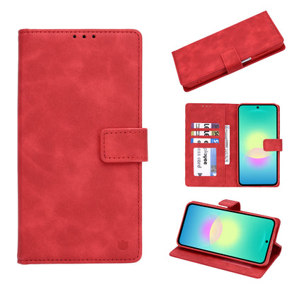 Samsung Galaxy A57 Hoesje - Crimson Red - Portemonnee Bookcase