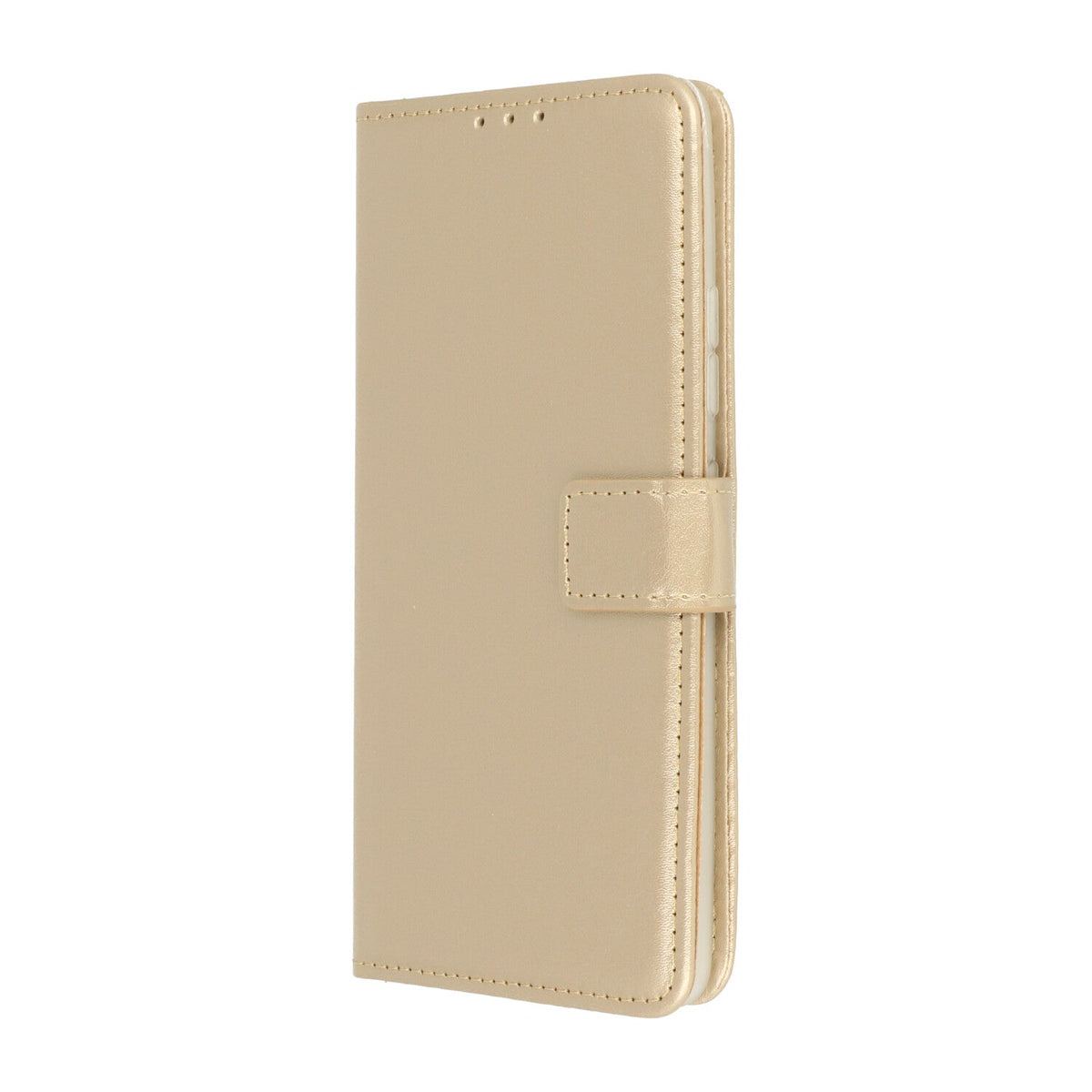 Motorola Moto G8 Plus Hoesje - Goud - Bookcase