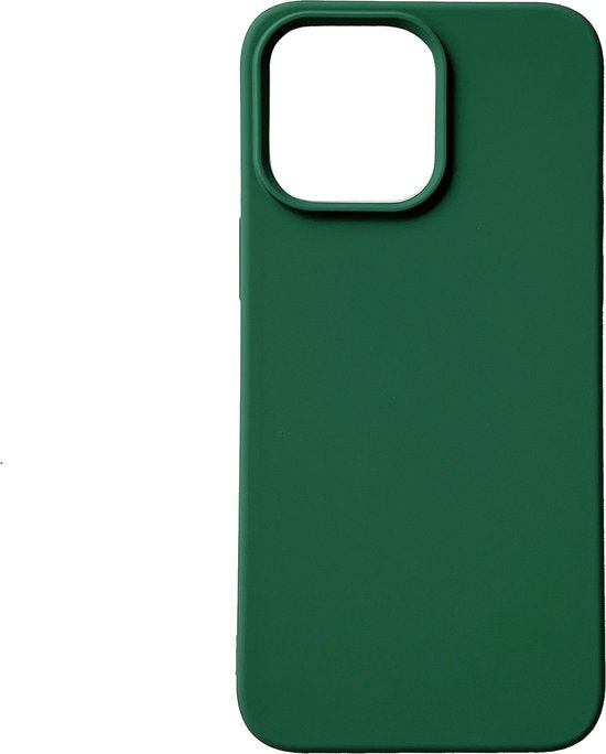 Apple iPhone 14 Pro Max Case - Dark Green - Silicone Back Cover
