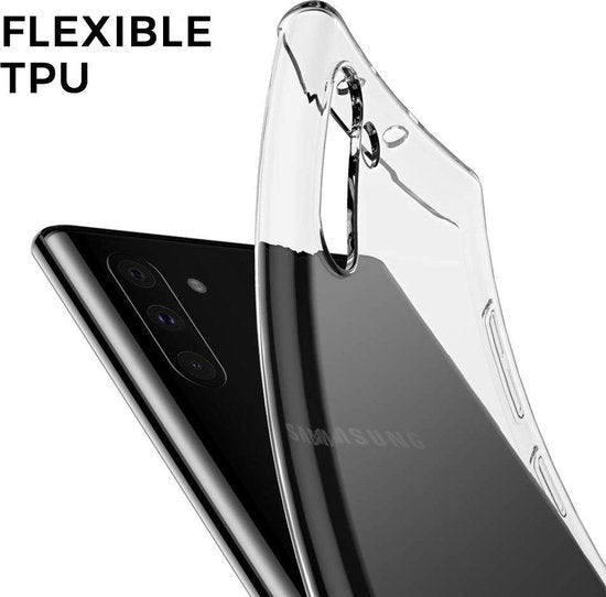 Samsung Galaxy Note 10 Case - Clear - Silicone Back Cover
