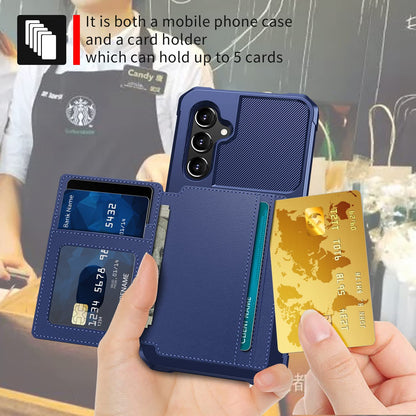 Samsung Galaxy A14 Hoesje - Blauw - RFID Back Cover
