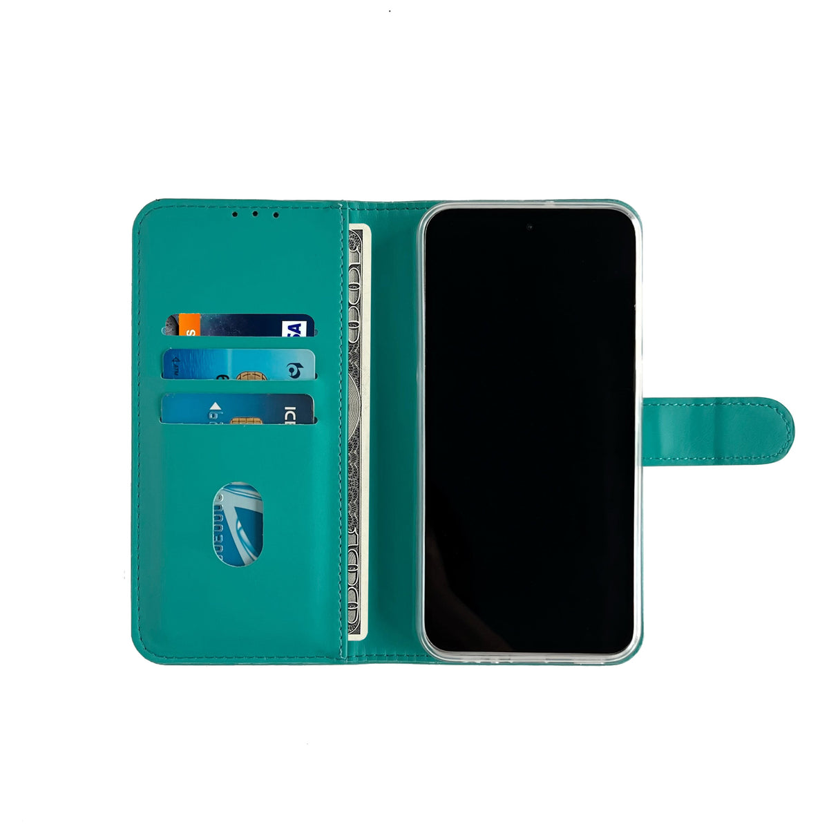 Samsung Galaxy A35 5G Hoesje - Turquoise - Bookcase