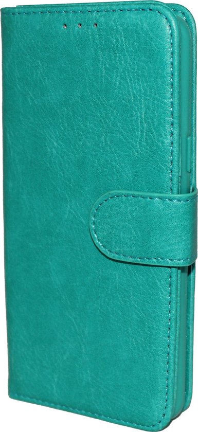 Apple iPhone 12 Mini Hoesje - Turquoise - Luxe Bookcase