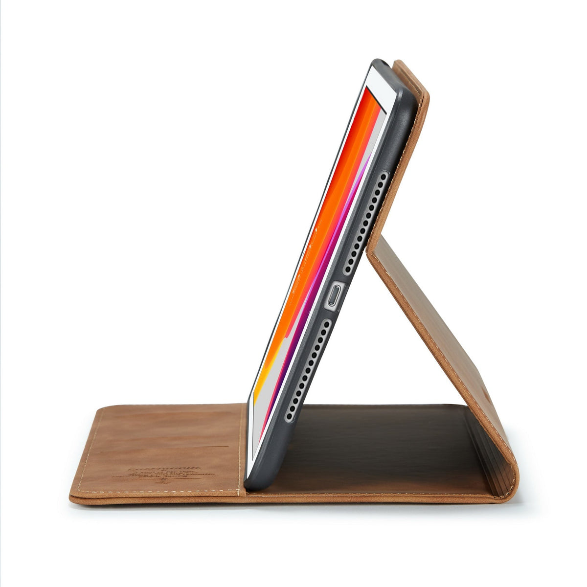 Apple iPad Air 1 9.7 (2013) Tablethoes - Sienna Brown - Bookcase