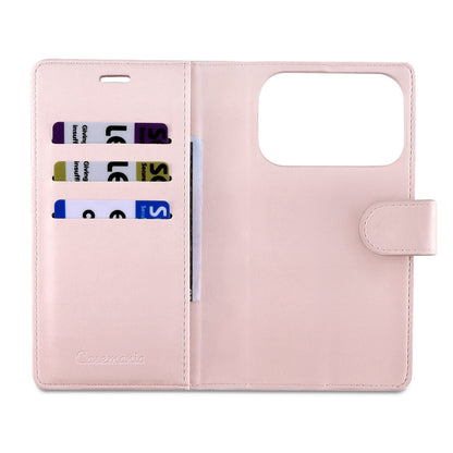 Apple iPhone 17 Pro Hoesje - Cherry Blossom - 2 in 1 Velvet Bookcase
