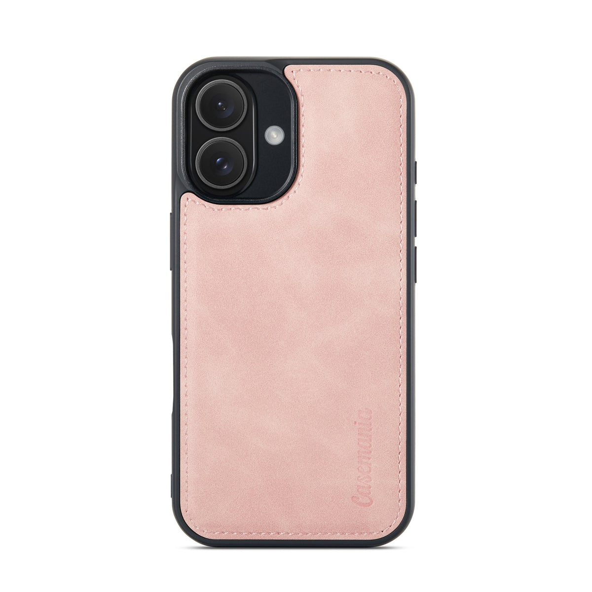 iPhone 16 Hoesje - Pale Pink - 2 in 1 Bookcase