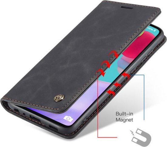 Samsung Galaxy A52 & A52S Hoesje - Charcoal Gray - Bookcase