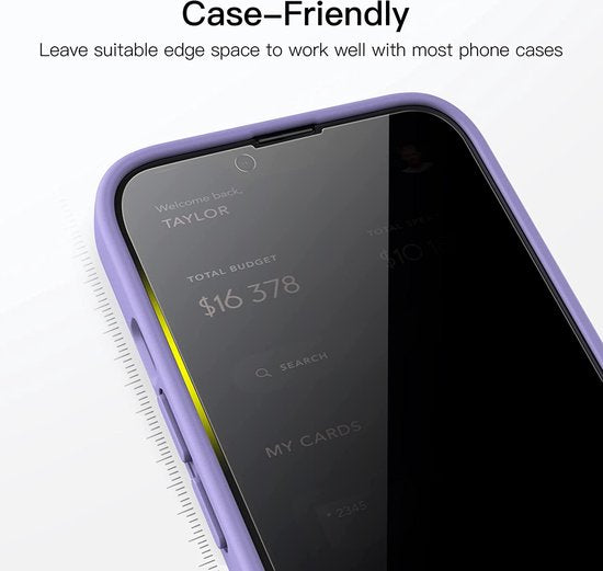 Apple iPhone 14 Plus Screenprotector - Privacy - 2 Stuks