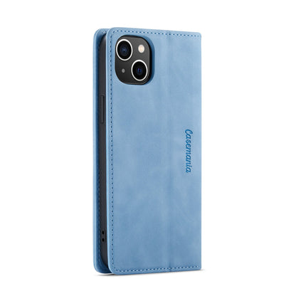 Apple iPhone 15 Plus Hoesje - Sky Blauw - Dunne Bookcase