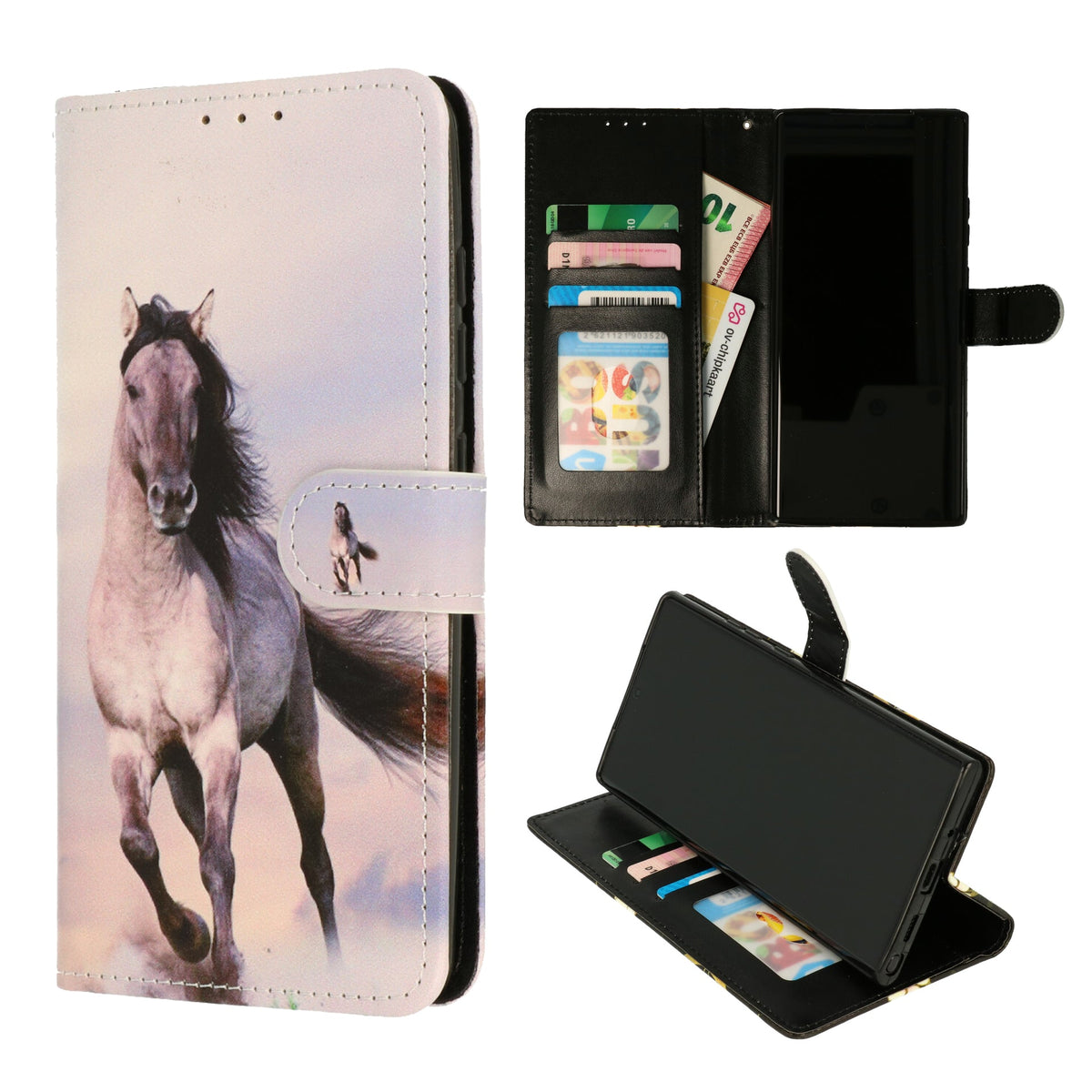 Étui Samsung Galaxy A03 - Cheval - Housse à clapet avec motif