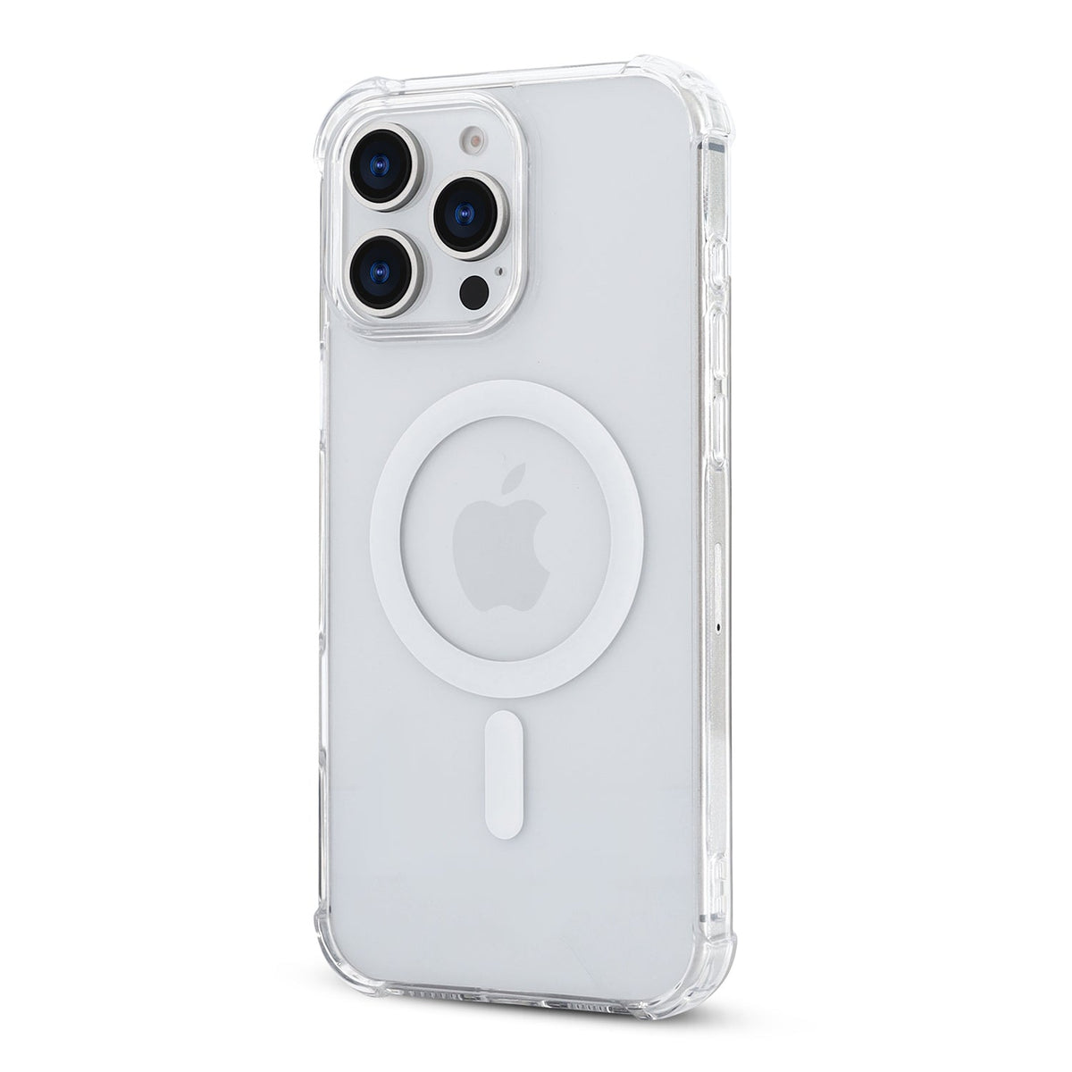 iPhone 16 Pro Hoesje - Transparant - Anti-Shock MagSafe Back Cover