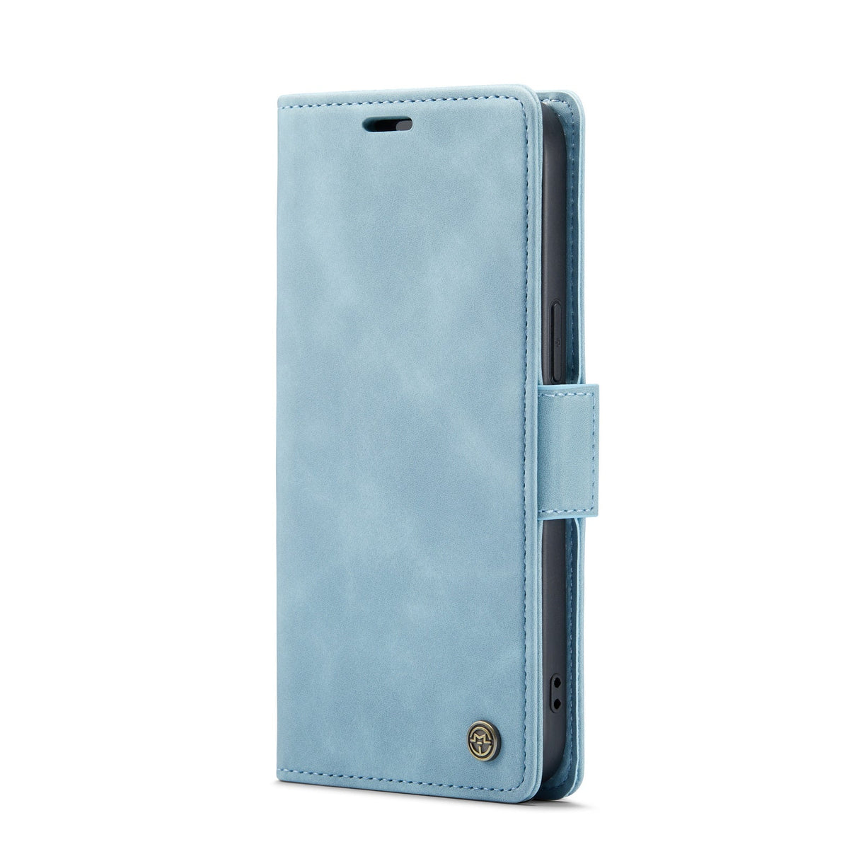 Apple iPhone 15 Pro Hoesje - Aqua Blue - Portemonnee MagSafe Bookcase