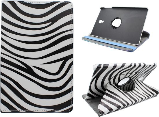 Samsung Galaxy Tab S6 Lite Tablethoes - Zebra - Draaibare Bookcase
