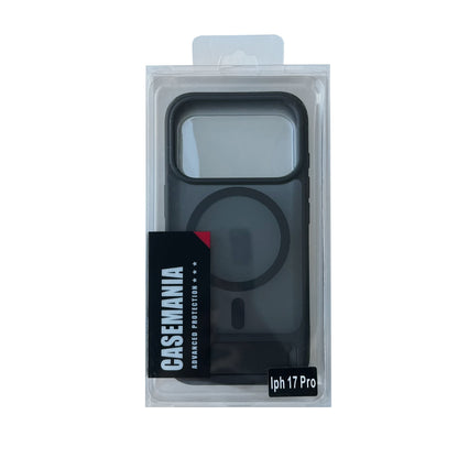 Apple iPhone 18 Pro Case - Black - Matte Armour MagSafe Back Cover with Kickstand
