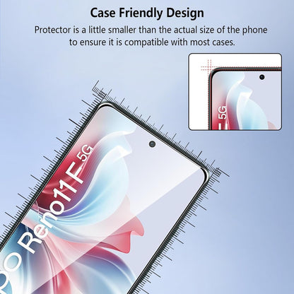 Oppo Reno 11F Panzerglas - Tempered Glass - 5 Stück