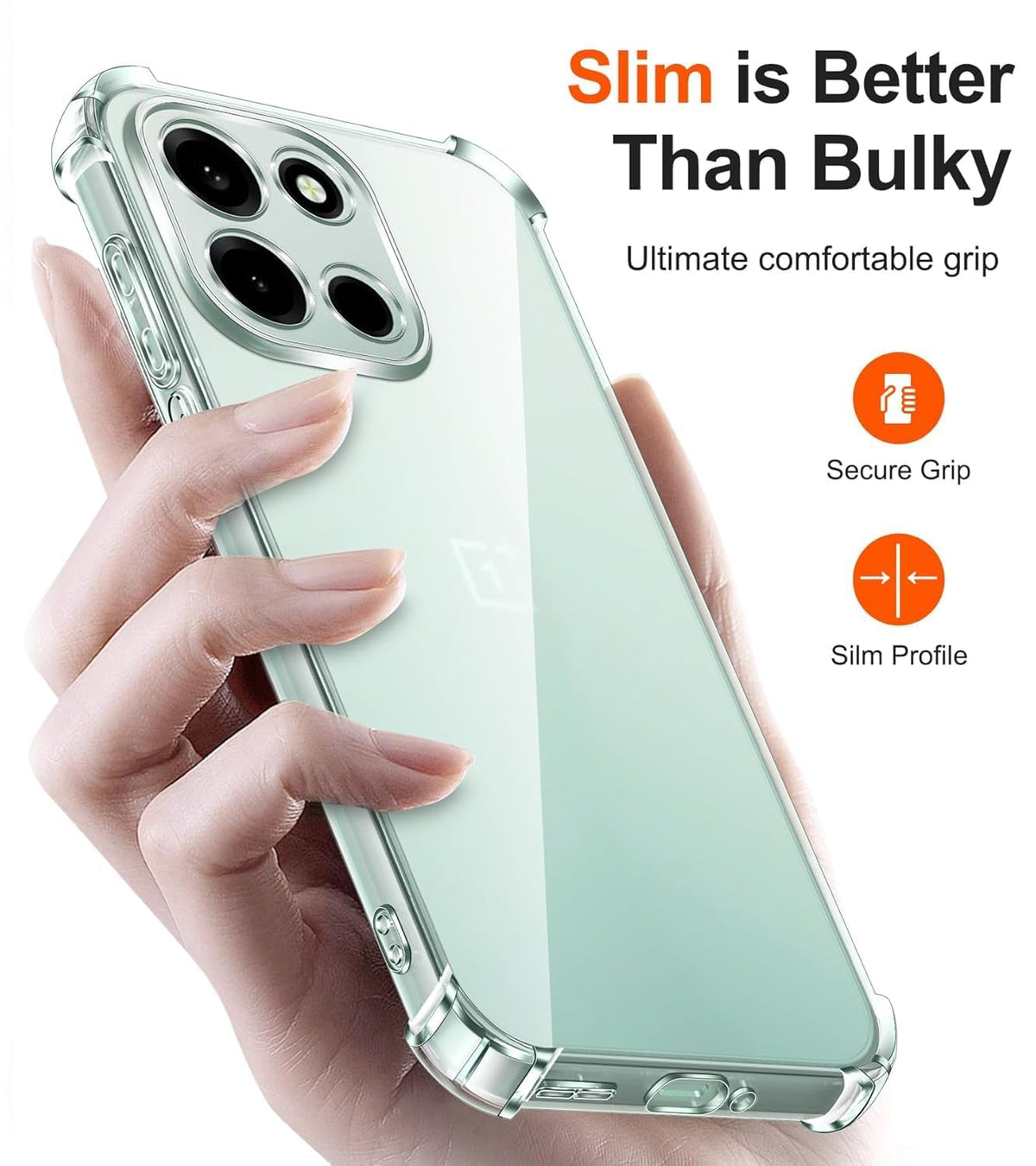 OnePlus Nord 6 Hoesje - Transparant - Anti-Shock Back Cover