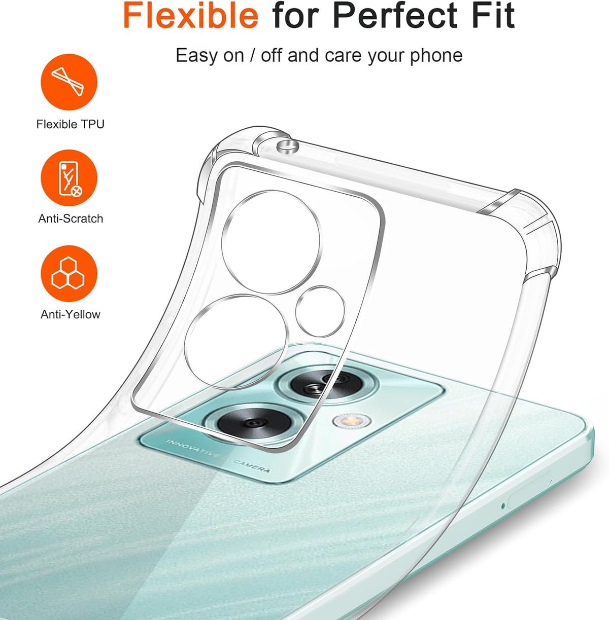 OnePlus Nord N30 SE Hoesje - Transparant - Anti-Shock Back Cover