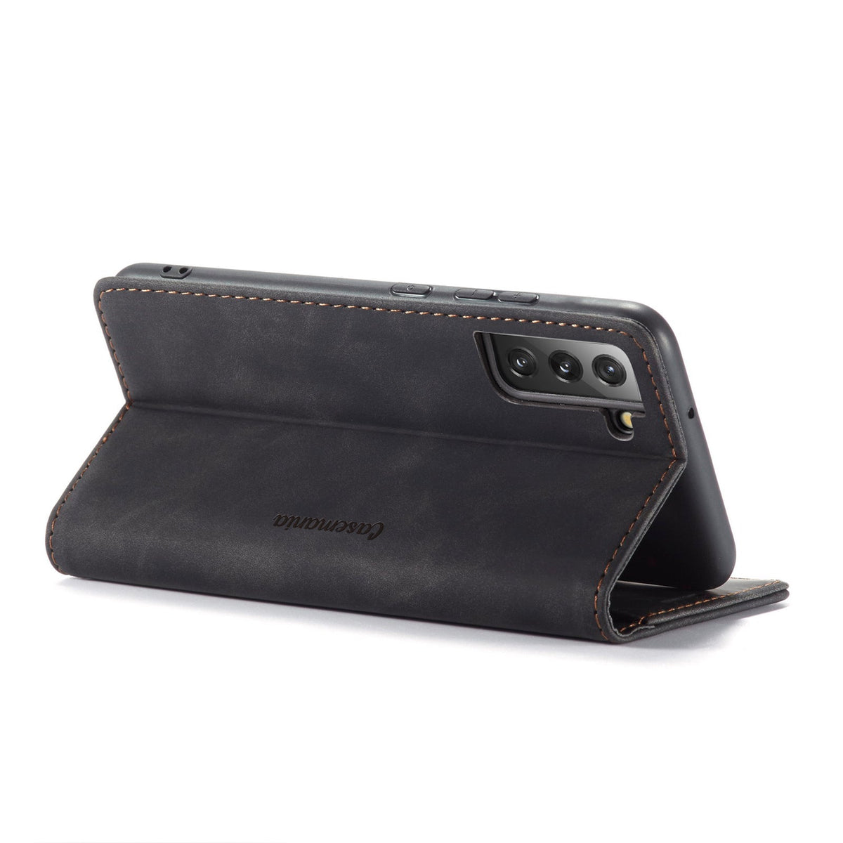 Samsung Galaxy S24 Plus Hoesje - Charcoal Gray - Dunne Bookcase