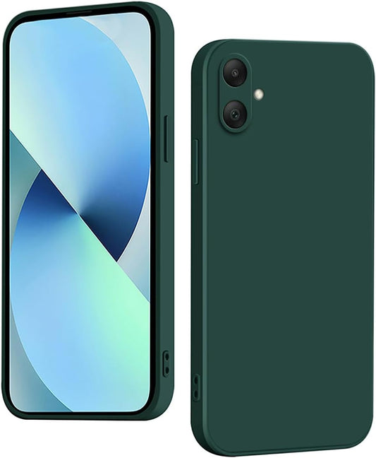 Samsung Galaxy A06 Hoesje - Groen - Liquid Siliconen Back Cover