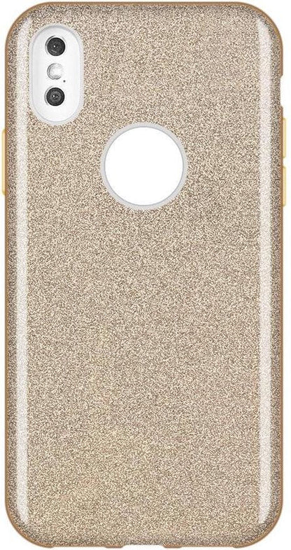 Apple iPhone XR Case - Gold - Glitter Back Cover