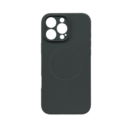 Apple iPhone 16 Pro Hoesje - Grijs - Liquid Siliconen MagSafe Back Cover