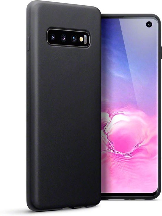 Samsung Galaxy S10 Case - Black - Silicone Back Cover
