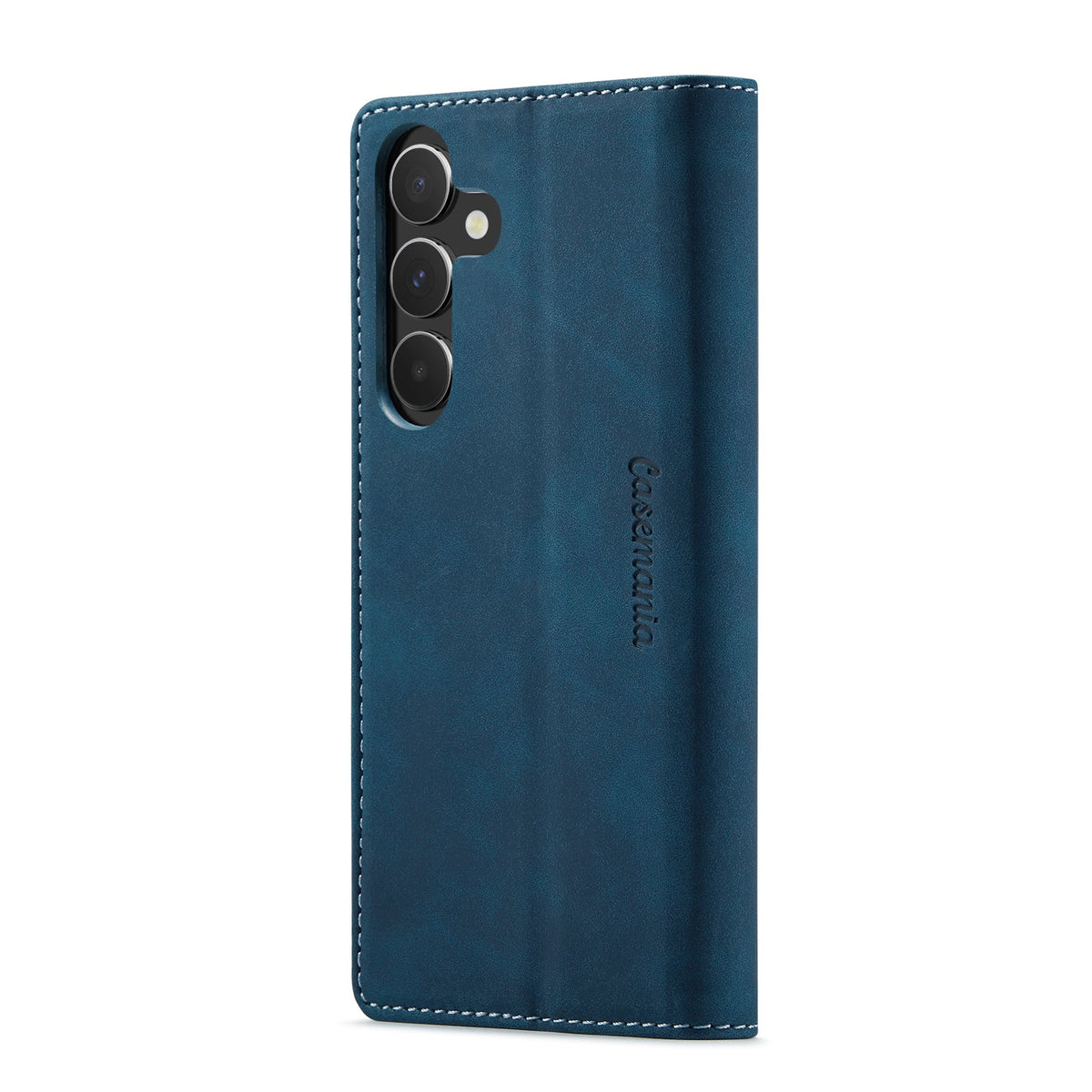 Samsung Galaxy A56 Hoesje - Navy Blue - Dunne Bookcase