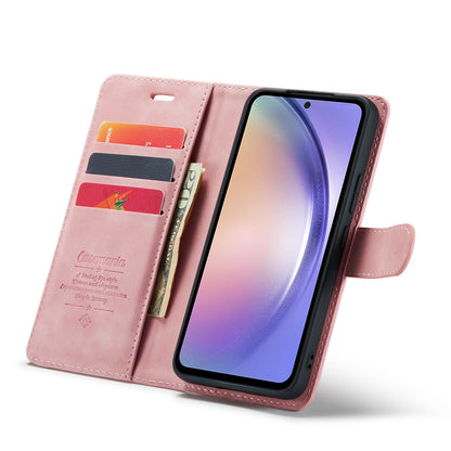 Samsung Galaxy S25 Hoesje - Pale Pink - 2 in 1 Bookcase