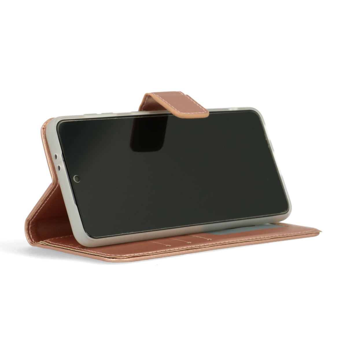 Samsung Galaxy A51 Hoesje - Book - Roségoud Back Cover