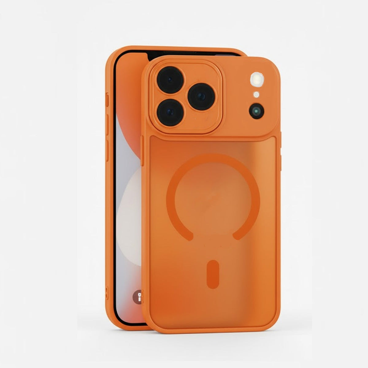 Coque iPhone 17 Pro - Orange - Matte Armor MagSafe Back Cover