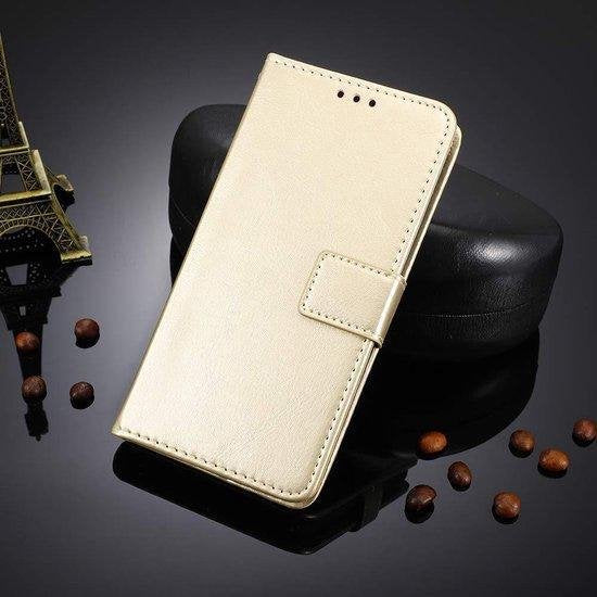 Samsung Galaxy A42 5G Hoesje - Goud - Bookcase