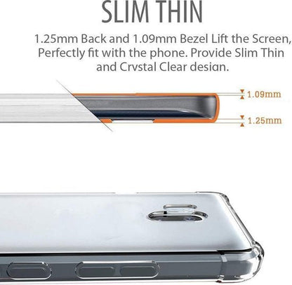 Samsung Galaxy J6+ (2018) Hoesje - Transparant - Anti-Shock Back Cover