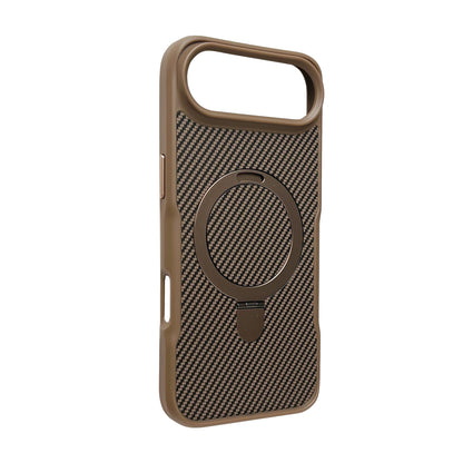 Apple iPhone Air Hoesje - Goud - Carbon MagSafe Back Cover