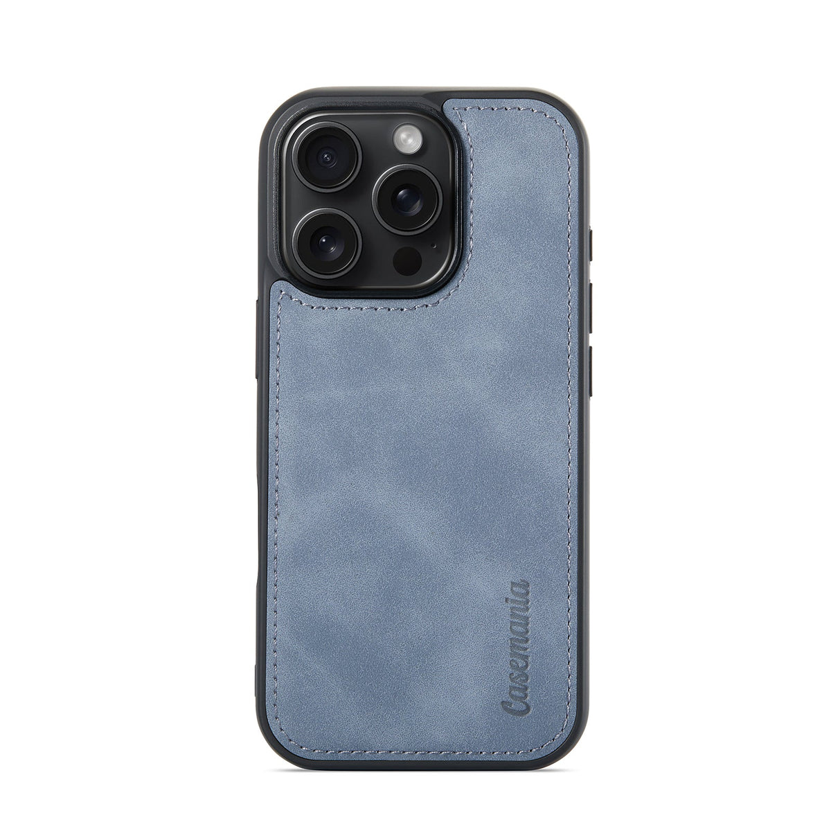 Apple iPhone 16 Pro Hoesje - Shadow Gray - 2 in 1 Bookcase