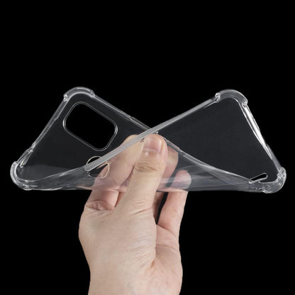 Nokia C21 Plus Hoesje - Transparant - Anti-Shock Hybrid Back Cover