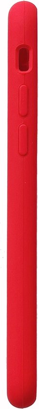 Apple iPhone 7 Hoesje - Rood - Liquid Siliconen Back Cover