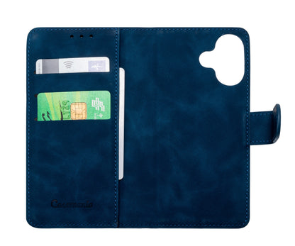 Apple iPhone 17 Case - Navy Blue - 2-in-1 MagSafe Wallet Case