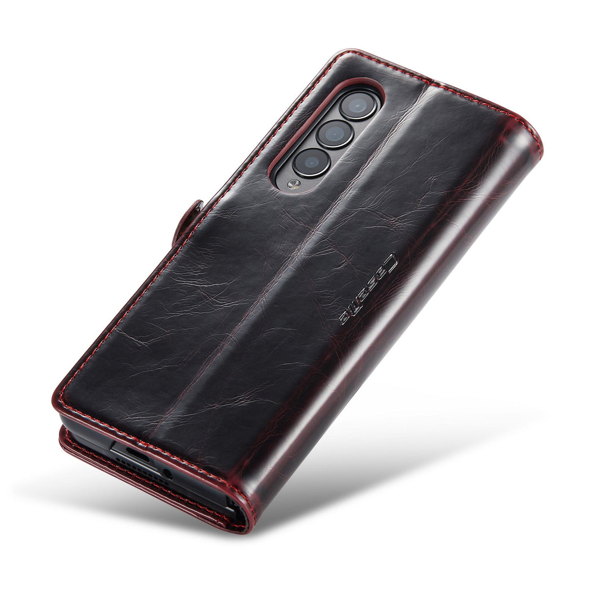 Samsung Galaxy Z Fold 4 Hoesje - Crimson Red - Bookcase