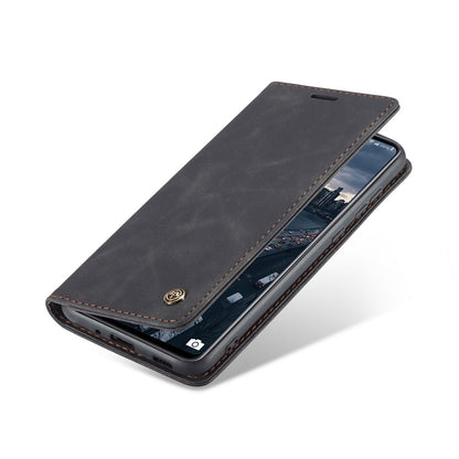 Samsung Galaxy A71 5G Hoesje - Charcoal Gray - Dunne Bookcase