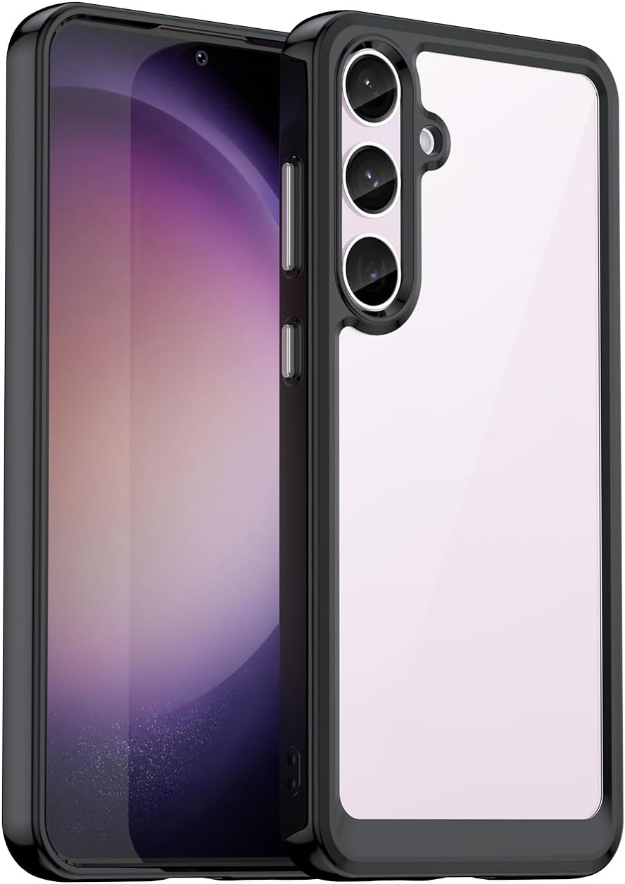 Samsung Galaxy A36 Hoesje - Zwart - Armor Back Cover