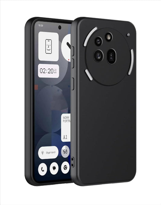 Coque Nothing Phone (3a) Pro - Noir - Coque arrière silicone