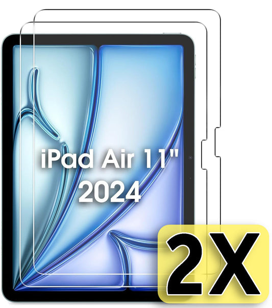 Apple iPad Air 6 11 (2024) Schutzfolie - Full Cover - 2 Stück