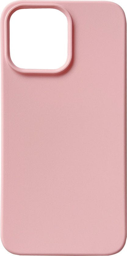 Apple iPhone 14 Pro Max Hoesje - Roze - Matte Siliconen Back Cover