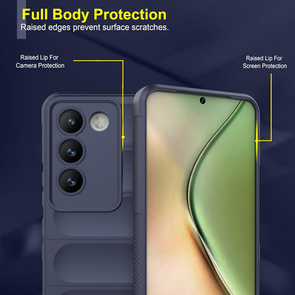 Samsung Galaxy A57 Hoesje - Donker Blauw - Siliconen Back Cover