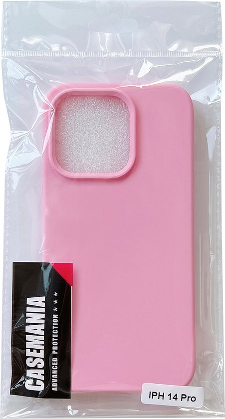 Apple iPhone 14 Pro Hülle - Magenta - Silikon-Backcover