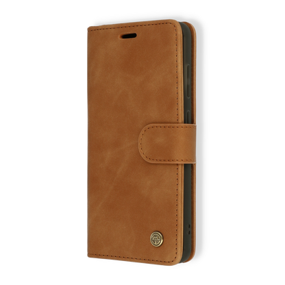 Oppo Find X5 Hoesje - Sienna Brown - 2 in 1 Bookcase